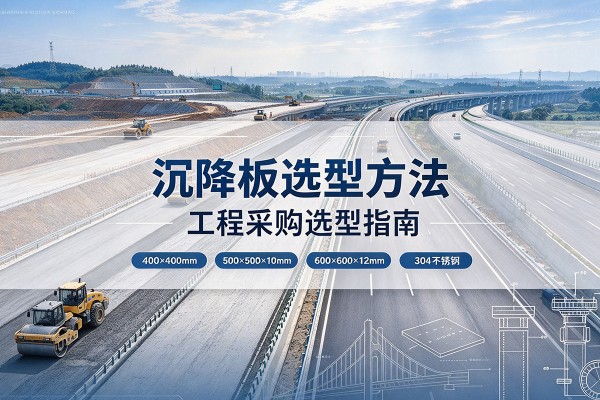 德昌沉降板选择方法